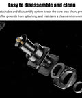 Effortless Electric Portafilter Cleaner Ditches The Messy Scrub And Kicks Out Stale Coffee Grounds In Seconds parts disassembled for cleaning
