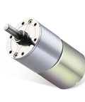 12V DC high torque gear motor with metal gears and copper rotor