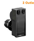 2 Outlet Universal Spark Generator Igniter Switch For Gas Grills Battery Powered AA Push Button Replacement Plug In