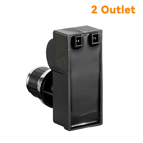 2 Outlet Universal Spark Generator Igniter Switch For Gas Grills Battery Powered AA Push Button Replacement Plug In