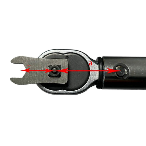 Close-up view of Dead Nuts Accurate 8mm Open Torque Wrench for Bicycle Brake Handle Tightening Manual Tubing Adjustment Tool.