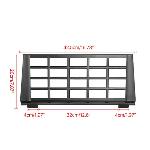Foldable Metal Keyboard Music Score Stand With Adjustable Tilt dimensions in cm and inches