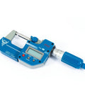 IP65 Absolute Origin Digital Micrometer 0 to 1 Inch 0 to 25 Mm LCD Display with carbide faces and spindle lock