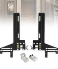 Pro Level Elevator Guide Gauge Tough As Nails Stainless Steel Ruler set for precise guide rail alignment in elevators.