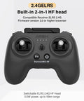 G-129 Dual Protocol FPV RC Radio Transmitter With ELRS 2.4G Firmware 3.0 to 3.3 And Autonomous TX Built In 500mW RF Transmitter