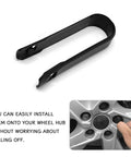 20 Piece Lug Nut Covers For Most Cars 19mm Hex Wheel Bolt Caps With Remover Clip Rust And Dust Protection tool shown close-up