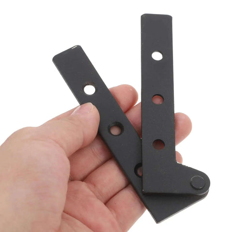 Heavy Duty Detachable Pivot Door Hinges Concealed Cabinet Hardware Stainless Steel Locking Hinge For Secret Doors And Cabinets Easy Install