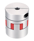 Beefy Aluminum Flexible Spider Coupling 10mm To 19mm Jaw Shaft Connector for 3D Printers CNC Routers and Milling Machines L50mm x D40mm