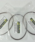 Three packages of Rosin Core Solder 63/37.015 Inch Wire, 30 Feet Spool With Rosin Flux 44, for electronics projects.