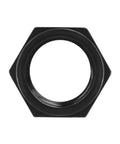 Close-up of Right Thread Blade Arbor Nut For Delta Unisaw Left Tilt Saw Replacement Beefy Heavy Duty Steel Wear Resistant