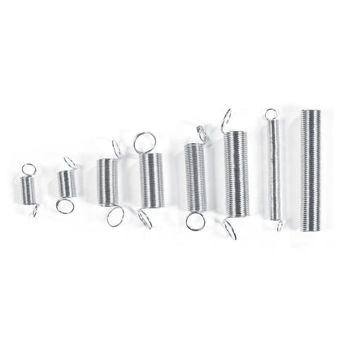 Heavy Duty Assorted Springs Set Packed With 200 Pieces Of Durable Extension And Compression Springs Featuring 20 Different Sizes Perfect For Fixing Electronics, RC Cars, Appliances, Toys, And Household Items While Providing Reliable Performance For. assorted steel extension springs in multiple sizes