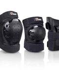 Knee Pads Elbow Pads And Wrist Guards Full Protective Gear For Skateboarding Inline Skating And Scooter For Ages 12 And Up