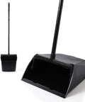 Large Upright Commercial Dustpan With Comb Teeth For Hair And Debris Cleanup, Heavy Duty Sweep Pan for versatile cleaning use