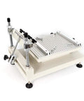 Solder Paste Printer For SMT PCB Stencil Printing Manual Screen Printer With 250x400mm Print Area shown on flat surface.