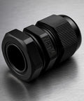 Three Quarter Inch NPT Strain Relief Nylon Cord Grip Cable Glands Black Plastic Grommet 100 Pack DIY Friendly Easy Install Through Panel Wiring And Heavy Duty Cable Protection