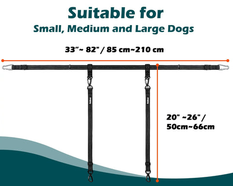 Badass Heavy Duty Truck Bed Dog Leash Double Lock Nylon Tether Keeps Your Pup Locked Down Hassle Free For All Breeds During Road Trips And Daily Tailgate Errands