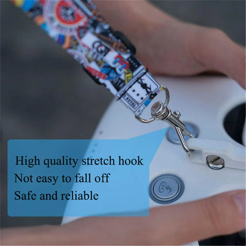 Adjustable Anti Drop Lanyard Neck Strap For FPV Transmitters And Drone Controllers Soft Polyester Comfort Snug Fit For Avata 2