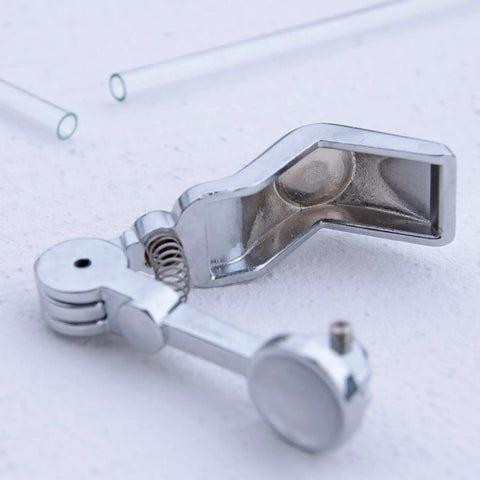 Pro Grade Glass Tubing Cutter With Tungsten Carbide Cutting Wheel For Tubes Up To 2.4 Inches Diameter 60 Mm Preassembled Zinc Alloy Frame