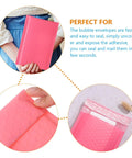 50 Pack Pink Bubble Mailers 16.5x22+4 Inch Self Seal Padded Envelopes For Small Business Shipping Thick Bubble Interior Durable Protective Mailers