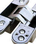 Beast Mode Heavy Duty Wood Door Invisible Hinge Concealed Adjustable Stainless Steel Hidden Pivot detail with smooth mechanism