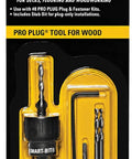 Smart Bit Pro Plug Countersink Drill Bit For Wood Decks Flooring And Woodworking Delivers One Step Screw Hole And Countersink