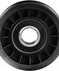 Gates 38008 DriveAlign belt drive idler/tensioner pulley, black plastic body with metal bearing