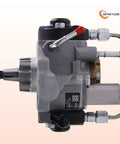 Rock Solid Heavy Duty Fuel Injection Pump 294000-1380 And 20R4783 for Cat C4.4 C3.4 C4.4B Diesel Engines side view with connection valves.