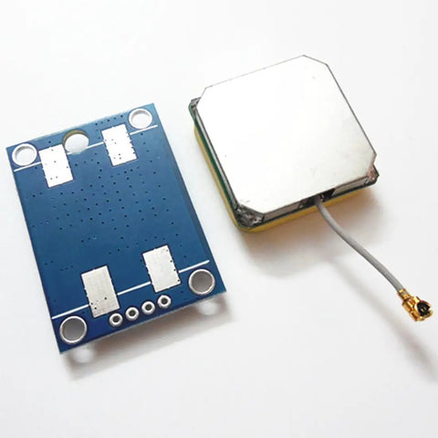 Neo-6M GPS Flight Controller Module 3V-5V With Ceramic Antenna for Arduino APM 2.5 shown with detached antenna