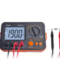 Four Wire Digital Milliohm Meter With LCD Backlight And Fast Readout, Low Resistance Tester showing 190.0 mΩ reading
