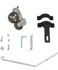 Heavy Duty Electric Drill Plate Cutter, Rugged Metal Shear Attachment parts including motor, gears, and tools for DIY projects.