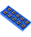 CCMT Turning Insert Set 32.5 Degree Carbide Inserts 9T304 For CNC Lathe Machining 10 Pack with Box Indexable Carbide Cutter Tools