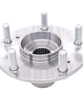Close-up of front wheel hub and bearing set for Honda Civic 2006-2011, 1.3L L4 and 1.8L L4, left driver and right passenger side.