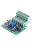 Plug And Play Frequency To Voltage Converter Module 0 To 3 KHz To 0-5 V Analog Output for PLC and motion control systems, side angle view