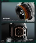 Alternator Replacement For Acura MDX 2001 2002, Honda Odyssey 2002-2004, Pilot 2003-2004 3.5L V6, 12V 130Amp close-up view