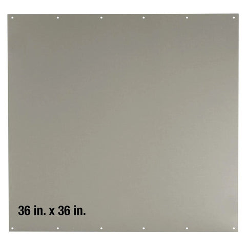 Stainless Steel Commercial Door Kickplate 36 In By 36 In, Heavy Duty Door Plate With PreStamped Mounting Holes, Industrial Grade