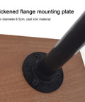 Heavy Duty Table Legs With 360 Degree Swivel Casters For Office Furniture Stand featuring a thickened flange mounting plate.