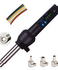 Beast Power Heat Gun for Vinyl Shrink and Rework Station with LED Display and Adjustable Temperature 650W Hot Air Tool