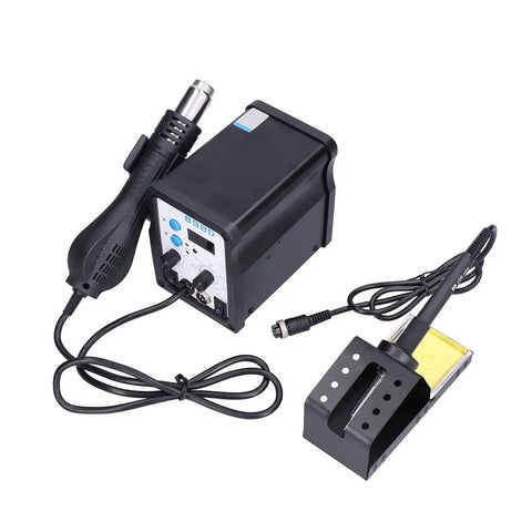Pro Grade Digital Hot Air Rework Station 898D with Adjustable Temperature and Air Flow Brushless Fan