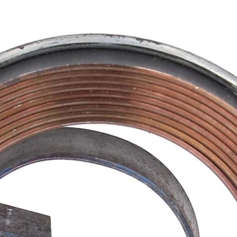 Close-up of Durable Steel Drill Press Return Spring Set For Bench Drills showing coiled spring in steel assembly