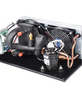 Portable Micro Air Conditioner Hella Efficient Plate Liquid Chiller With 200W Power And 24V Dc Support R134A Coolant internal components.