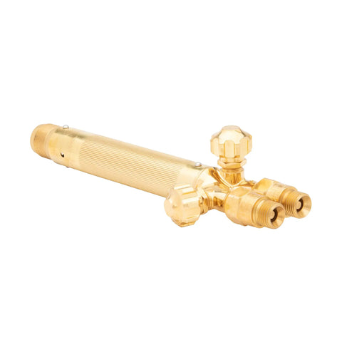 85 Weld Handle With C V For Acetylene Torch Pro Grade Medium Duty Twin Tube Connections For Welding Brazing Cutting Or Heating
