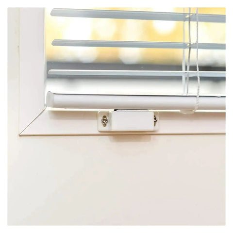 12 Piece Magnetic Cabinet Door Latch Closures For Kitchen Cupboards White Plastic Built Tough Heavy Duty Magnet Catch Set Easy Install
