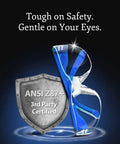 48 Pack Safety Glasses Set With Scratch Proof Lenses In Six Vibrant Colors For Eye Protection Crystal Clear Goggles