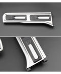 Heavy Duty Clutch Pedal Pads For Cars Featuring Grit Grabbing Rubber Strips to enhance grip and prevent slipping on damp mats.