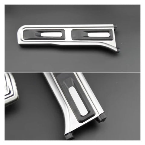 Heavy Duty Clutch Pedal Pads For Cars Featuring Grit Grabbing Rubber Strips to enhance grip and prevent slipping on damp mats.