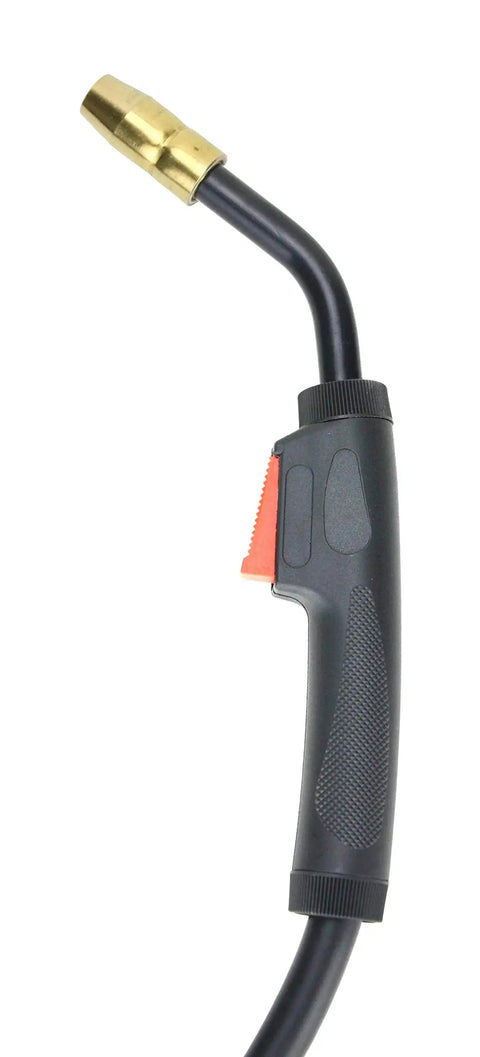 150 Amp MIG Gun Torch Replacement for Miller M10 M100 M150 Welders with ergonomic handle and brass nozzle