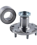 Front Wheel Hub Bearing Kit Pair For Toyota 4Runner 1996-2001, Sequoia 2001-2007, Tundra 2000-2006, Tacoma 1999-2004 2WD Only Replace Parts
