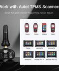 2in1 MX Sensor Dual Frequency Tire Pressure Sensor 315MHz 433MHz For TPMS Replacement With Original ID Cloning Easy Direct Swap No Relearn Snap In Works With MaxiTPMS Tools for Autel scanner use