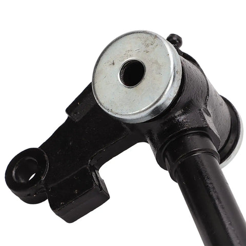 Close-up of Steering Strut Knuckle Spindle Pair Direct Fit Replacement 14mm Thread for 50cc 110cc 150cc Go Kart Drum Brake