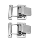 Stainless Steel Key Hasp Lock 2 Pack Spring Loaded Toggle Latch For Cabinets, Boxes, Wood Boxes, And Furniture Hardware Anti Corrosion